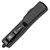 Microtech UTX-70 T/E Carbon Fiber Top Black Tactical Standard Signature Series 149-1CFS