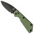 Pro-Tech Strider SnG Auto Solid Green Handle DLC Blade 2403-GRN