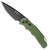 Pro-Tech TR-4.3 D2 Green Handle DLC CPM-D2 Blade