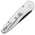 Pro-Tech Newport Silver Handle w/ Carbon Fiber Inlay DLC Blade 3412