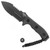 Microtech Crosshair D/E Black Tactical Serrated 103-2