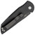 Pro-Tech TR-3.72 Shaw Skull Black Handle w/ 925 Silver Skull Inlay DLC Blade Pearl Button Limited Edition