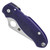 Spyderco Para 3 Compression Lock Dark Blue G-10 Handle Satin S110V Blade C223GPDBL