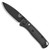 Benchmade Mini Bugout Axis Lock Black CF Elite Handle Black Blade 533BK-2