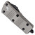 Microtech Mini Troodon D/E Titanium Gray Black Standard 238-1TG