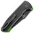 Pro-Tech Les George SBR GXII Black Green G-10 Logo Top Handle DLC Blade USN Limited Edition