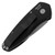 Pro-Tech Sprint Auto Black Handle w/ Black G-10 Inlay Stonewash Blade Pearl Button 2941-LTD