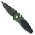 Pro-Tech Sprint Auto Green Handle w/ Black G-10 Inlay DLC Blade 2945