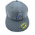 Vallotton Blade Worx Hat Gray w/ Blue 210 Fitted Cap