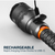 Nebo Tools 12K 12,000 Lumen USB-C Rechargeable Flashlight with Power Bank