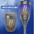 Skeeter Hawk Smoke Free Torch Bug Zapper with Realistic Flame