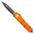 Microtech UTX-85 D/E Orange Black Standard 232-1OR
