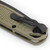 Benchmade Bugout Axis Lock Ranger Green Handle Gray Cerakote Serrated Blade 535SGRY-1