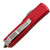 Microtech UTX-85 S/E Red Stonewash Standard 231-10RD