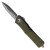 Microtech Combat Troodon D/E OD Green Stonewash Full Serrated 142-12OD
