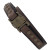 Marfione Custom Apis Tactical Belt Distressed Dark Brown Water Buffalo Leather Bronze Ti Buckle Bronzed Hardware