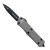 Microtech Troodon D/E Titanium Gray Handle Black Blade Standard 138-1TG