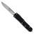 Microtech UTX-85 II S/E Black Handle Stonewash Standard Blade Signature Series  231II-10S