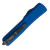 Microtech UTX-70 T/E Blue Handle Black Standard Blade 149-1BL