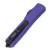 Microtech Ultratech D/E Purple Handle Black Standard Blade 122-1PU