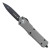 Microtech Combat Troodon D/E Titanium Gray Handle Black Standard Blade 142-1TG