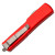 Microtech UTX-70 D/E Red Apocalyptic Standard Blade 147-10APRD
