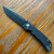 Spartan Blades Harsey Folder SHF Black Titanium Handle Black S45VN Blade SF5BK