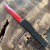 Microtech Ultratech D/E Sith Lord Red Tri-Grip Full Serrated Signature Series 122-3SL