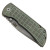 McNees Knives PM MAC 2 3.5 Frag Atomic Green Bronze Titanium Handle Matte Stonewash Magnacut Blade