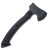 Toor Knives Camp Axe Shadow Black G-10 Handle Black Axe Head