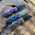Pro-Tech Runt 5 Wharncliffe Solid Northern Lights Anodized Handle DLC Blade AE Exclusive