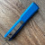 Microtech Ultratech Hellhound T/E Blue Bronzed Standard Signature Series 119-13BLS