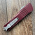 Microtech Combat Troodon S/E Distressed Merlot Apocalyptic Standard 143-10DMR