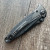 Microtech Socom Bravo S/E DLC Titanium Handle w/ Carbon Fiber Scales DLC Standard Blade DLC Hardware Signature Series 260-1DLCTCFTIS