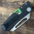 Winterblade Factor M-Lock Black Titanium Handle w/ Lime Green G-10 Accents Satin Blade