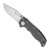 Demko AD-20.5 Shark Lock Carbon Fiber Handle Stonewash Clip Point S35VN Blade