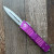 Microtech Combat Troodon D/E Violet Stonewash Standard 142-10VI