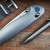 Tactile Knife Co. Maverick Crossbar Lock Titanium Handle Stonewash Magnacut Blade 20-MV-MC01-TT01