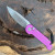 Microtech LUDT Auto Violet Apocalyptic Standard 135-10APVI