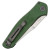 Benchmade Osborne Auto Green Handle Satin Blade 9400