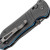 Benchmade Triage Rescue Knife Black Thin Blue Line G-10 Black Blade 917BK-1901