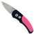 Pro-Tech Runt J4 Pink G-10 Satin 4445