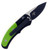 Pro-Tech Runt J4 Biohazard Two Tone Blade Limited Edition