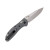 Benchmade Griptilian Axis Lock Gray G10 Handle With Blue Underlays Satin Blade 551-1