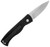 Pro-Tech TR-2LTD Black Handle Satin Blade Pearl Button Limited Edition