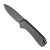 We Knife Co. Elementum Frame Lock Black Titanium Handle Blackwashed Blade WE18062X-3
