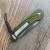 Microtech LUDT OD Green Apocalyptic Serrated 135-11APOD