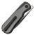 We Knife Co. Baloo Frame Lock Black Titanium Handles With Gray G10 Overlays Two Tone Blade WE21033-1