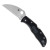 Spyderco Endela Lightweight Wharncliffe Lock Back Black FRN Handle Satin VG-10 Blade C243FPWCBK