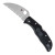 Spyderco Endela Lightweight Wharncliffe Lock Back Black FRN Handle Satin Serrated VG-10 Blade C243FSWCBK
